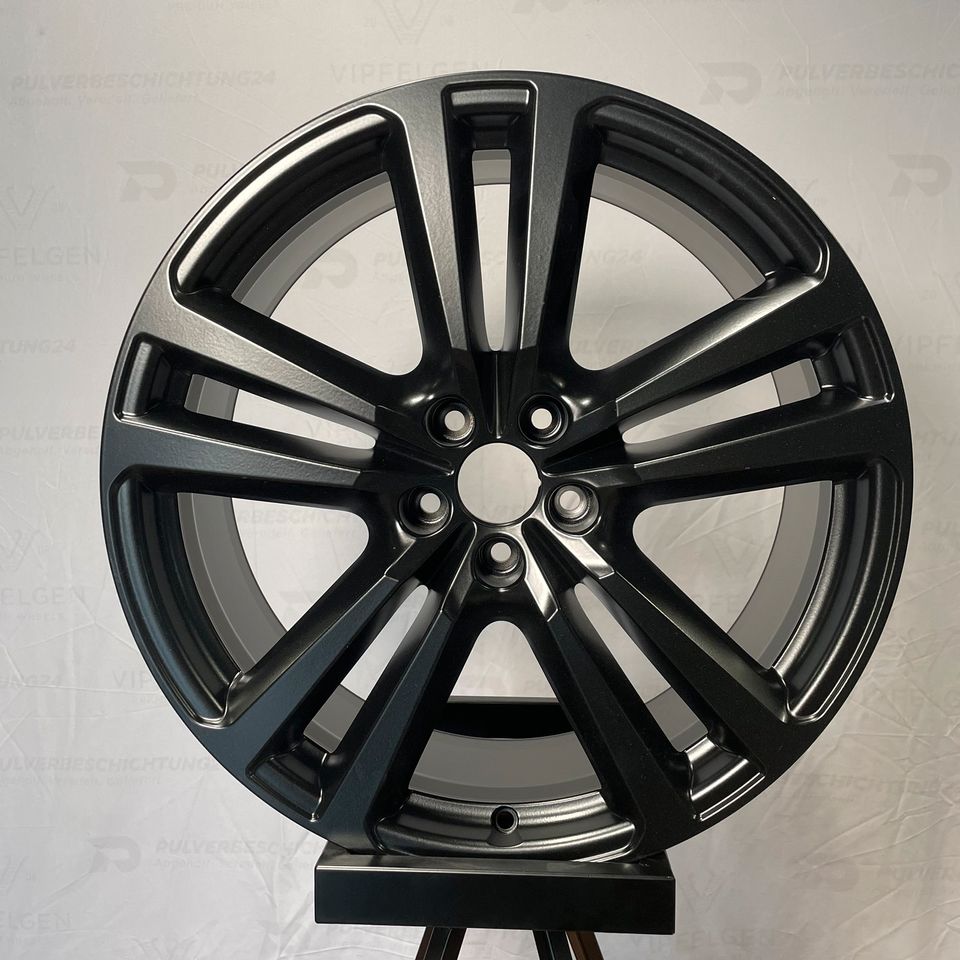 Originale 20 Zoll Audi Q7 SQ7 4M Alufelgen Felgen Leichtmetallfelgen schwarz matt (weitere